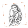 Portraitzeichnung Jimi Hendrix